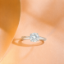 Picture of 925 Silver Solitaire CZ Ring