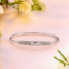 Picture of 925 Sterling Silver CZ Designer Bangle Bracelet