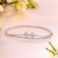 Picture of 925 Silver Butterfly CZ Bangle