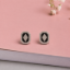 Picture of 925 Silver Black Onyx Studs