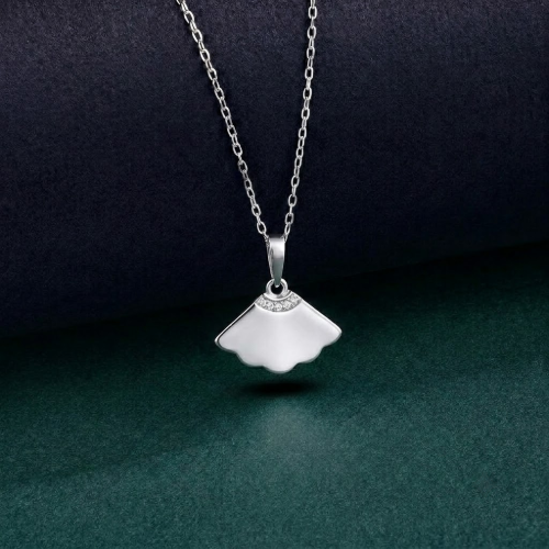 Picture of 925 Silver Fan Chain & Pendant