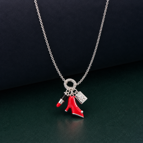 Picture of 925 Silver Fashion Charm Necklace