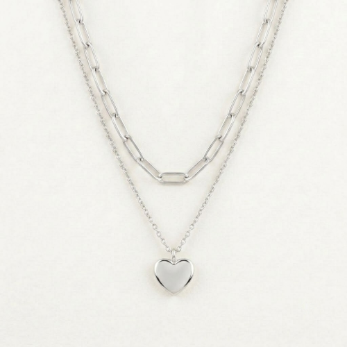 Picture of 925 Silver Heart Chain  & Necklace