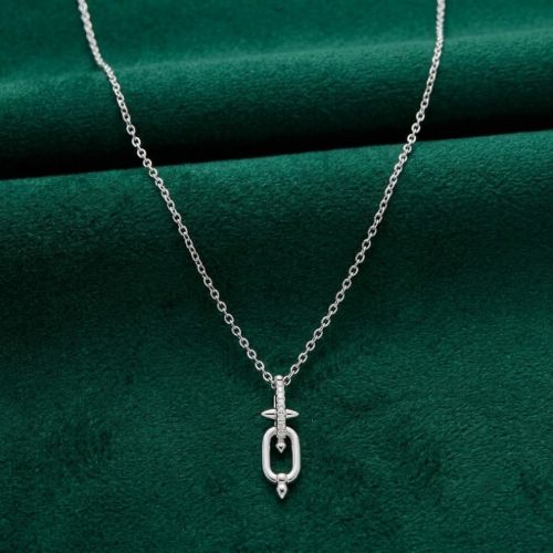 Picture of 925 Silver Link Chain & Pendant