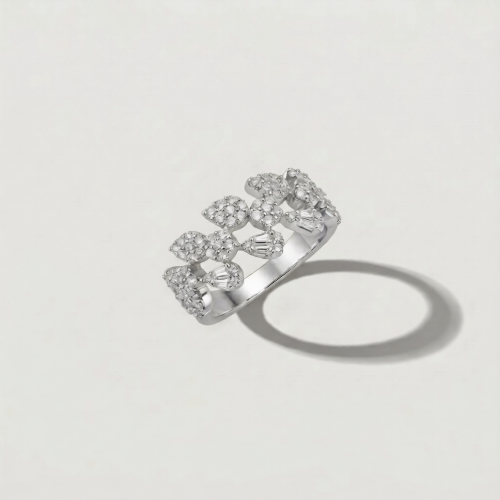 Picture of 925 Silver Floral Ring