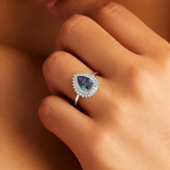 Picture of 925 Silver Mystic Ring