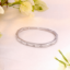 Picture of 925 Sterling Silver Geometric Screw Bangle