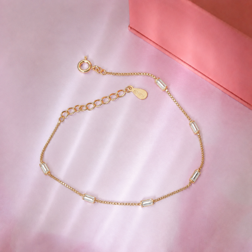 Picture of Golden Crystal Bracelet