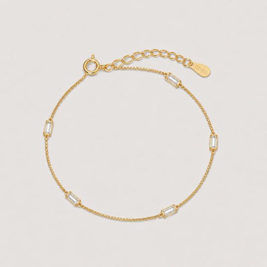 Picture of Golden Crystal Bracelet