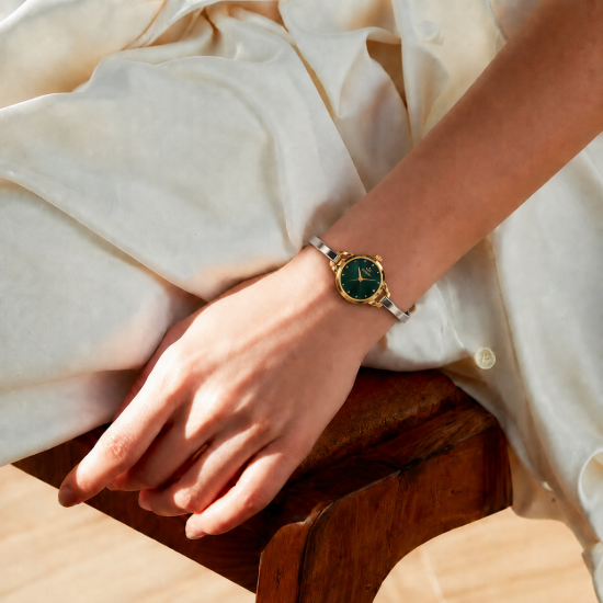 Picture of Emerald Gold Watch