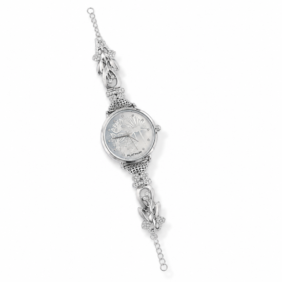 Picture of Floral Silver Watch