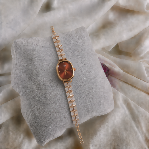 Picture of Mocha Rose Gold Watch