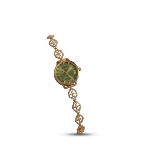 Picture of Olive Green Rose Gold Watch