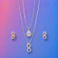Picture of 925 Silver Infinity & Teardrop Jewelry Set