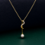 Picture of 925 Silver Pearl Twist Necklace
