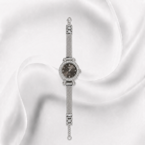 Picture of 925 Sterling Silver Rhodium Bracelet Watch