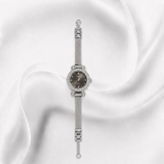 Picture of 925 Sterling Silver Rhodium Bracelet Watch