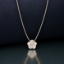 Picture of 925 Silver Floral Bloom Pendant Necklace